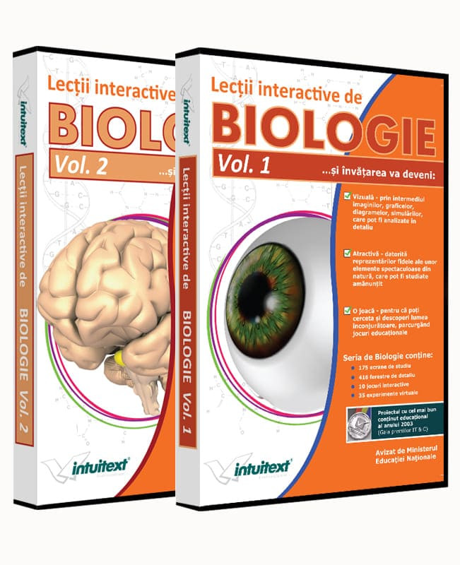 Lectii Interactive De Biologie Pentru Liceu In 2 Volume Editura